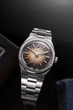 Load image into Gallery viewer, Nivada Grenchen F77 Brown Smoked No Date on Bracelet