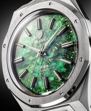Load image into Gallery viewer, Nivada Grenchen F77 Stainless Steel Green Aventurine MK2 - 38mm