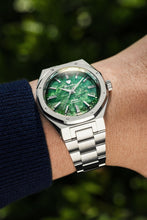 Load image into Gallery viewer, Nivada Grenchen F77 Stainless Steel Green Aventurine MK2 - 38mm