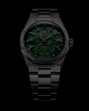 Load image into Gallery viewer, Nivada Grenchen F77 Stainless Steel Green Aventurine MK2 - 38mm