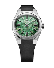 Load image into Gallery viewer, Nivada Grenchen F77 Stainless Steel Green Aventurine MK2 - 38mm