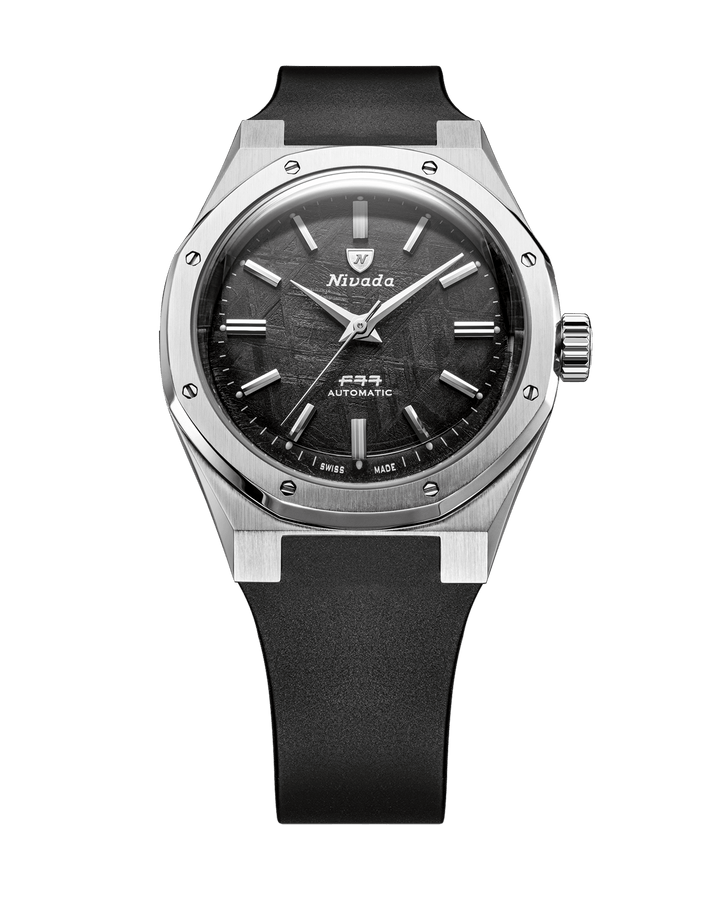 Nivada Grenchen F77 Stainless Steel Meteorite MK2 - 38mm