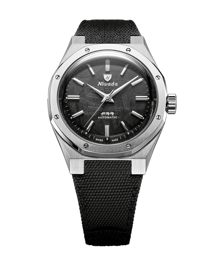 Nivada Grenchen F77 Stainless Steel Meteorite MK2 - 38mm