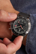Load image into Gallery viewer, Nivada Grenchen Chronomaster Lollipop - Manual on Black Tropic Strap