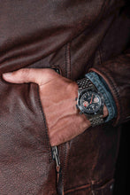 Load image into Gallery viewer, Nivada Grenchen Chronomaster White Orange Boy - Manual on Bracelet