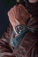 Load image into Gallery viewer, Nivada Grenchen Chronomaster White Orange Boy - Manual on Bracelet