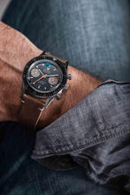 Load image into Gallery viewer, Nivada Grenchen Chronomaster White Orange Boy - Manual on Bracelet