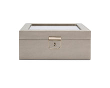 Load image into Gallery viewer, Wolf Palermo 6 Piece Watch Box Pewter