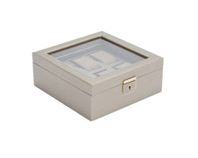 Load image into Gallery viewer, Wolf Palermo 6 Piece Watch Box Pewter