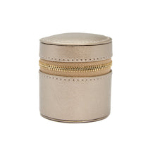 Load image into Gallery viewer, Wolf Palermo Double Watch Roll with Jewellery Pouch Pewter