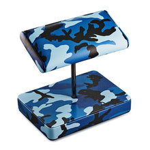 Load image into Gallery viewer, Wolf Elements Double Watch Stand Blue &amp; Black