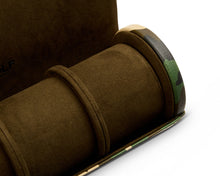 Load image into Gallery viewer, Wolf Elements Triple Watch Roll with Cap Khaki