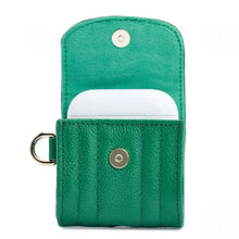 Load image into Gallery viewer, Wolf Mimi Earpods Case with Wristlet Green