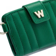 Load image into Gallery viewer, Wolf Mimi Credit Card Holder with Wristlet Green