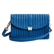 Load image into Gallery viewer, Wolf Mimi Crossbody Bag with Wristlet Blue