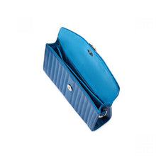 Load image into Gallery viewer, Wolf Mimi Crossbody Bag with Wristlet Blue
