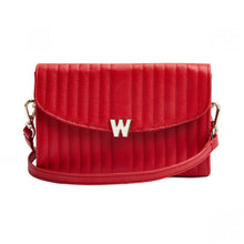 Load image into Gallery viewer, Wolf Mimi Crossbody Bag with Wristlet Red