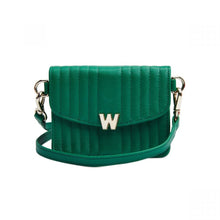 Load image into Gallery viewer, Wolf Mimi Mini Bag with Wristlet &amp; Lanyard Green