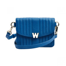 Load image into Gallery viewer, Wolf Mimi Mini Bag with Wristlet &amp; Lanyard Blue