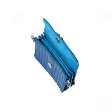 Load image into Gallery viewer, Wolf Mimi Mini Bag with Wristlet &amp; Lanyard Blue