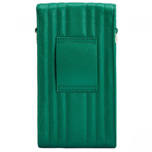 Load image into Gallery viewer, Wolf Mimi Phone Case with Wristlet &amp; Lanyard Green