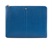 Load image into Gallery viewer, Wolf Mimi Laptop Sleeve Zip + Handle Marine