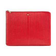 Load image into Gallery viewer, Wolf Mimi Laptop Sleeve Zip + Handle Red