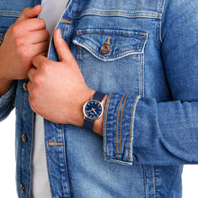 Load image into Gallery viewer, Mondaine Official Swiss Railways Classic Deep Blue 36mm Watch