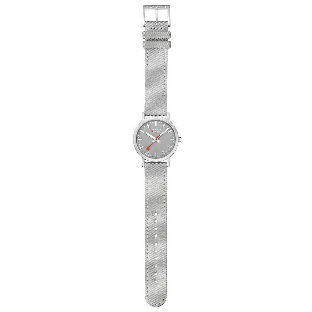 Mondaine Official Swiss Railways Classic Grey 36mm Watch