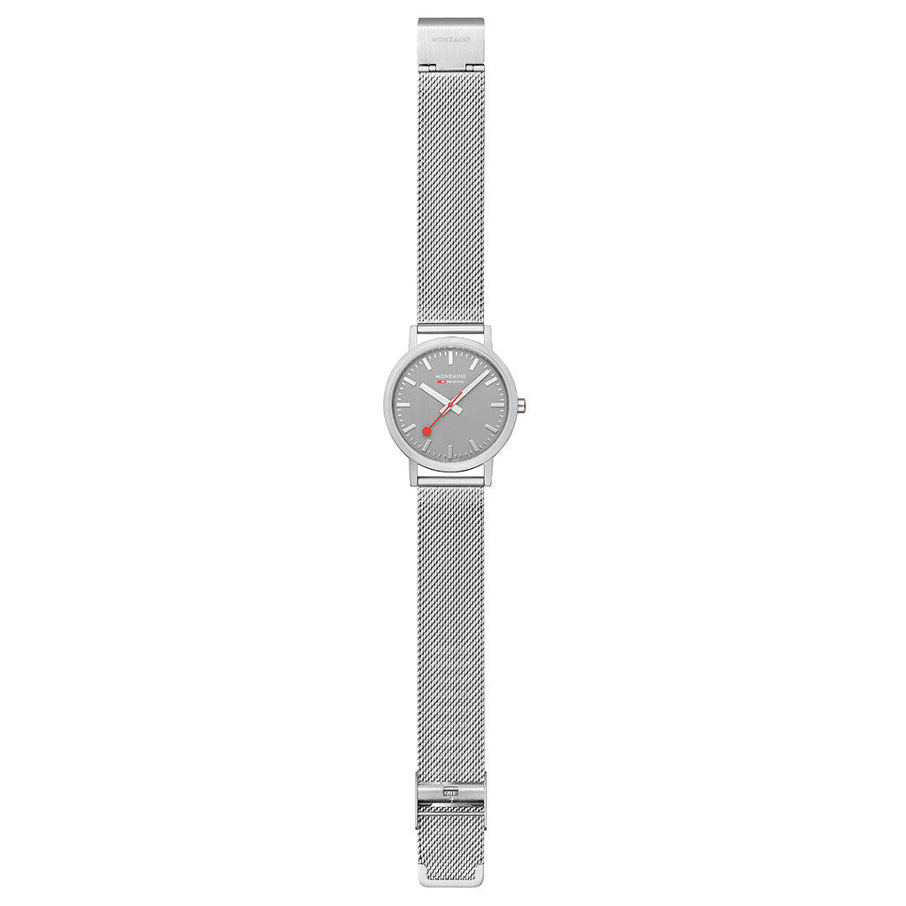 Mondaine Official Swiss Railways Classic Grey 36mm Watch