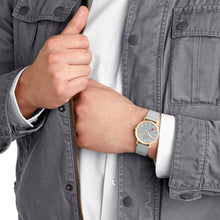 Load image into Gallery viewer, Mondaine Official Swiss Railways Classic Good Grey Textile 36mm Watch