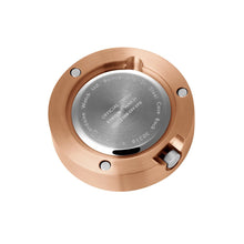 Load image into Gallery viewer, Official Swiss Railways Magnetic Desk Clock Rose Gold