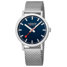 Load image into Gallery viewer, Mondaine Official Swiss Railways Classic Deep Blue 40mm Watch