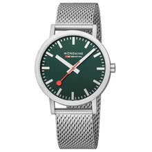 Load image into Gallery viewer, Mondaine Official Swiss Railways Classic Forest Green 40mm Watch