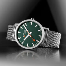 Load image into Gallery viewer, Mondaine Official Swiss Railways Classic Forest Green 40mm Watch