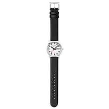 Load image into Gallery viewer, Mondaine Official Swiss Railways Classic DayDate Vegan Grape Leather Watch