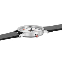 Load image into Gallery viewer, Mondaine Official Swiss Railways Classic DayDate Vegan Grape Leather Watch