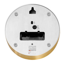 Load image into Gallery viewer, Mondaine Official Swiss Railways Deep Ocean Blue Alarm Clock 125mm