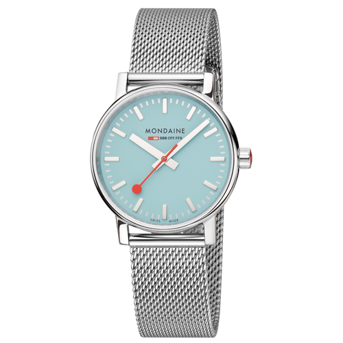 Mondaine Official Swiss Railways Evo2 35mm Dusk Blue Watch