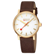 Load image into Gallery viewer, Mondaine Official evo2 40mm Golden Stainless Steel watch