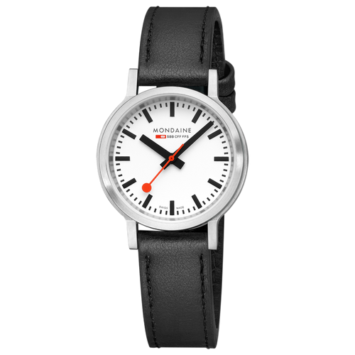 Mondaine Official Swiss Railways Stop2Go Automatic BackLight 34mm Watch