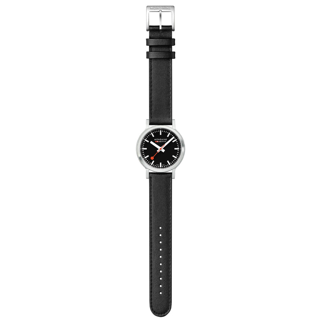 Mondaine Official Swiss Railways Stop2Go Automatic Super-LumiNova® 34mm Watch