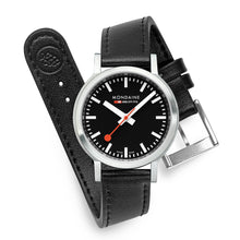 Load image into Gallery viewer, Mondaine Official Swiss Railways Stop2Go Automatic Super-LumiNova® 34mm Watch