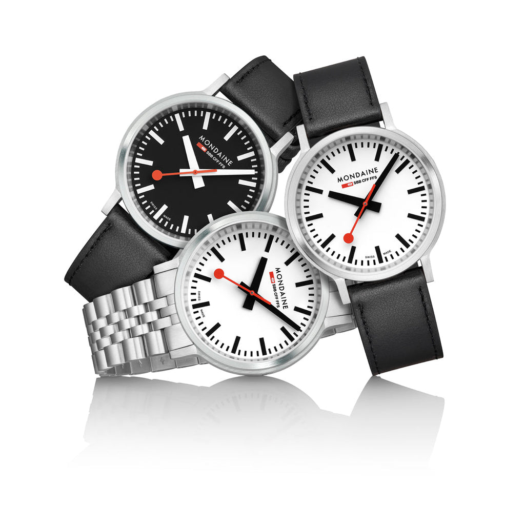 Mondaine Official Swiss Railways Stop2Go Automatic BackLight 41mm Watc Wise Buy Watches Jewellery