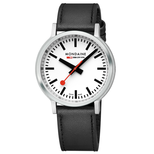 Mondaine Official Swiss Railways Stop2Go Automatic BackLight 41mm Watch