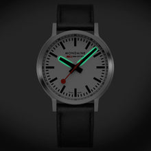 Load image into Gallery viewer, Mondaine Official Swiss Railways Stop2Go Automatic BackLight 41mm Watch