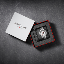 Load image into Gallery viewer, Mondaine Official Swiss Railways Stop2Go BackLight 41mm Watch