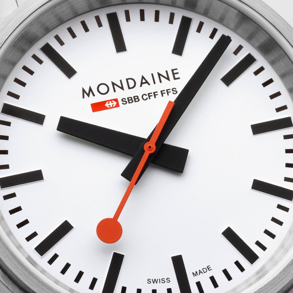 Mondaine Official Swiss Railways Stop2Go BackLight 41mm Watch