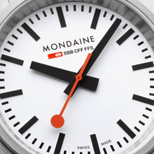 Load image into Gallery viewer, Mondaine Official Swiss Railways Stop2Go BackLight 41mm Watch