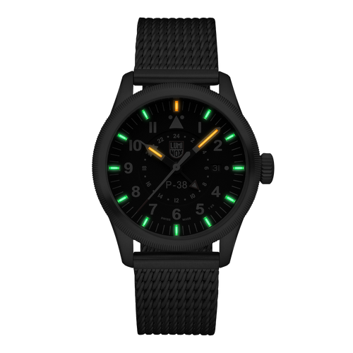 Luminox P38 LIGHTNING® Stainless Steel 42mm Men's Watch - XA.9522